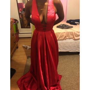 Red Prom/formal gown